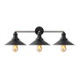 Opviq Conical - 12185 Lámpara de pared negra y antigua